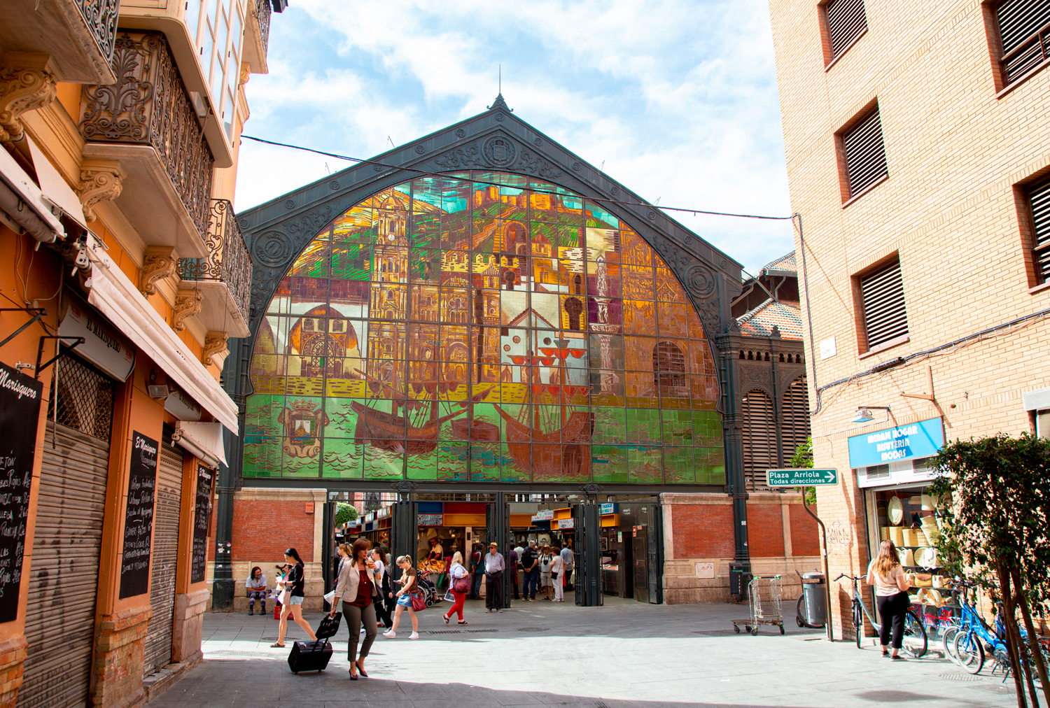 Mercado Central de Atarazanas Entorno Hotel Palacete de Álamos Málaga